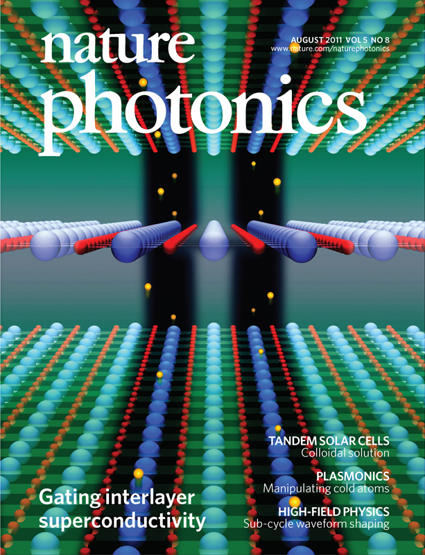 Cover Nature Photonics Aug. 2011